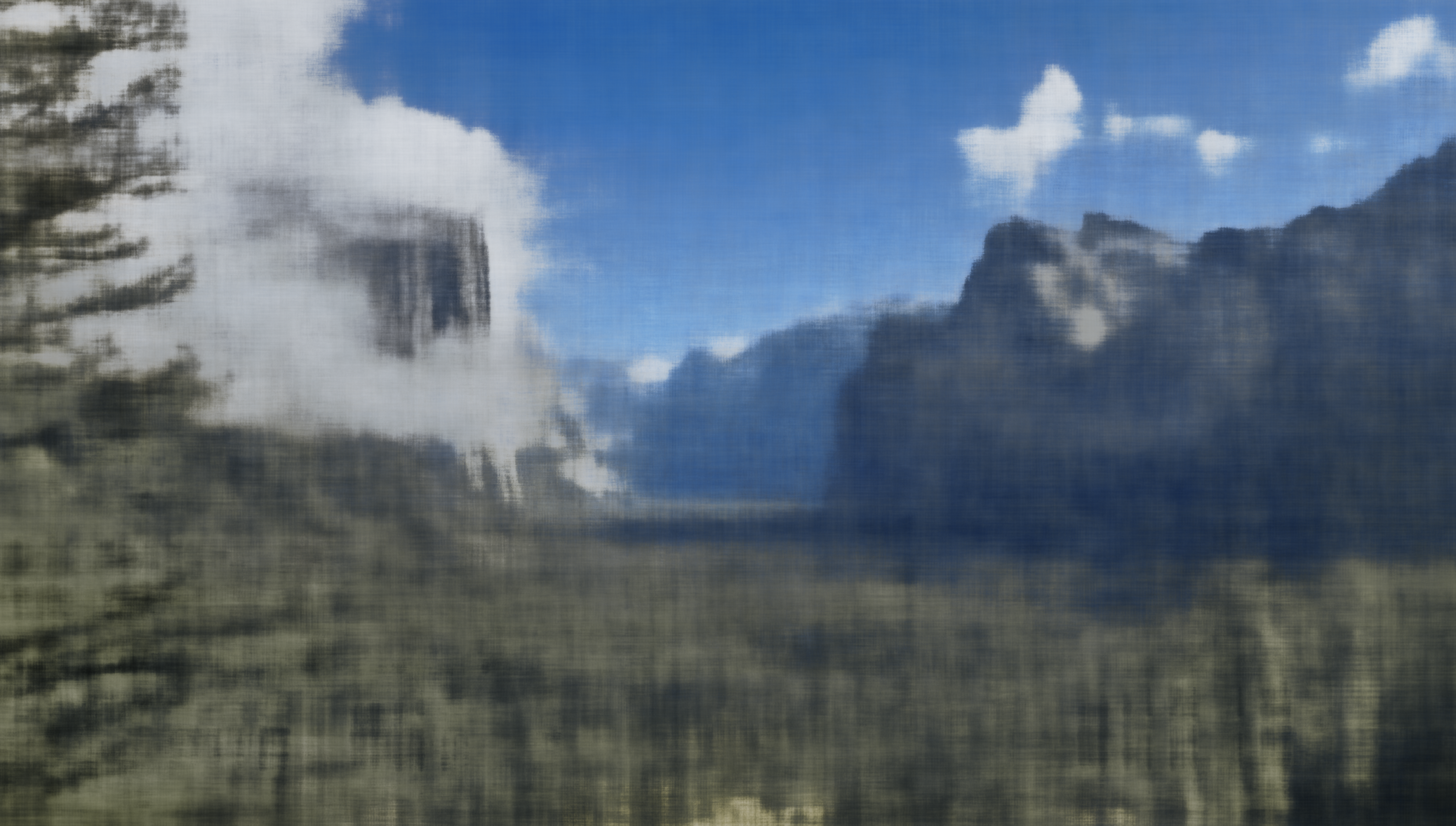 Yosemite training progression at step 400