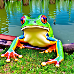 Text-to-image sample 3 (upsampled)